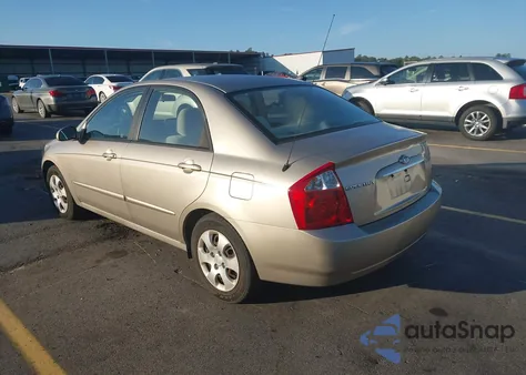 2006 Kia Spectra Lx/Ex z USA, uszkodzony, nr VIN KNAFE121665335912